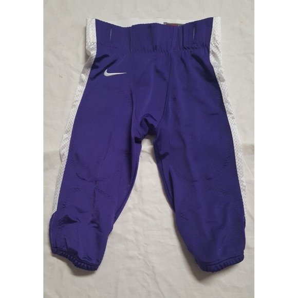 Nike Other - Nike Adult Men's Open Field Football Pant Purple With White Stripe X-Large New